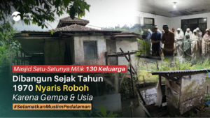 Sedekah Jariyah, Hadirkan Kembali Masjid di Wilayah Terdampak Gempa